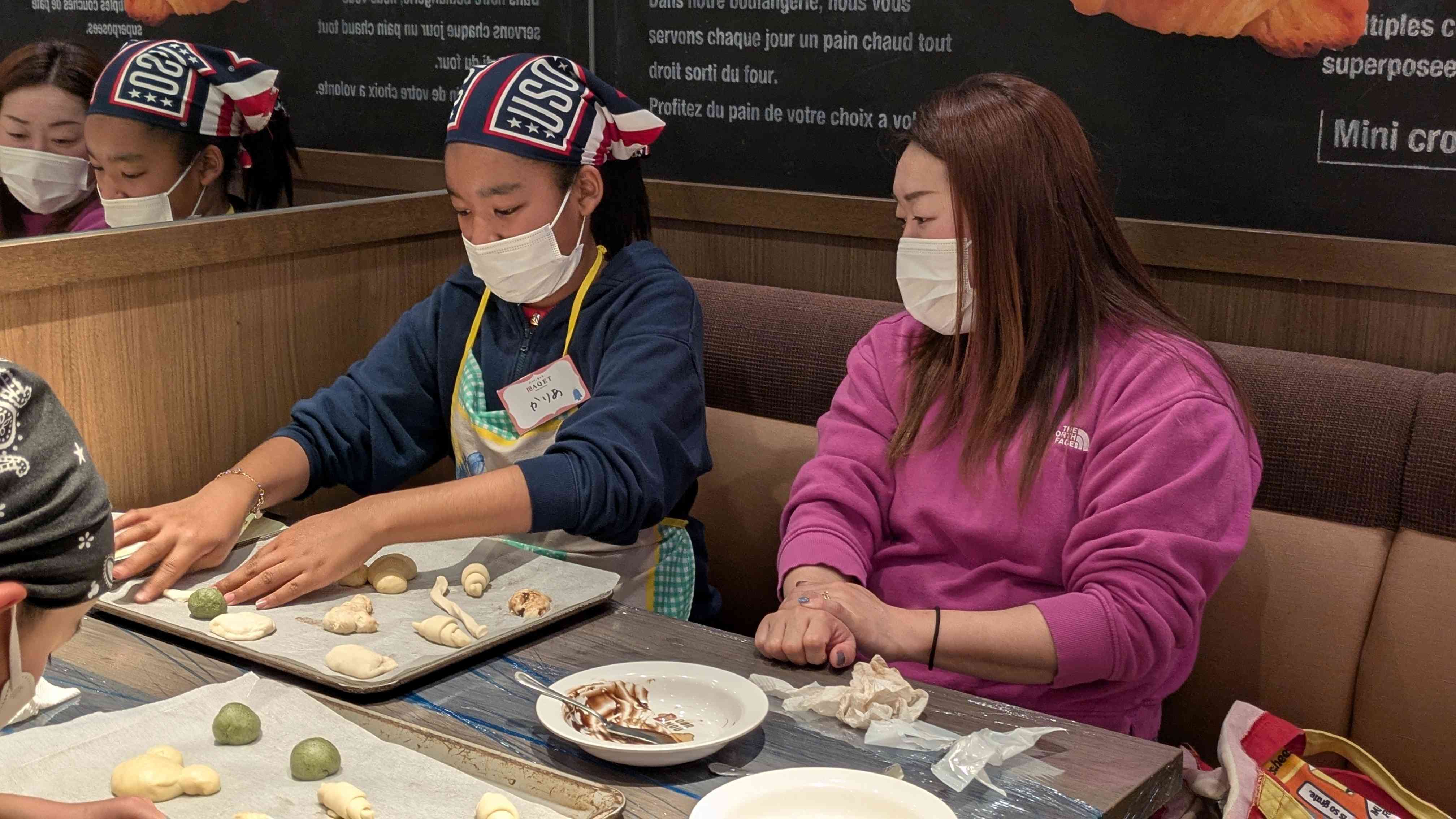 親子パン教室(コースカベイサイドストアーズ)