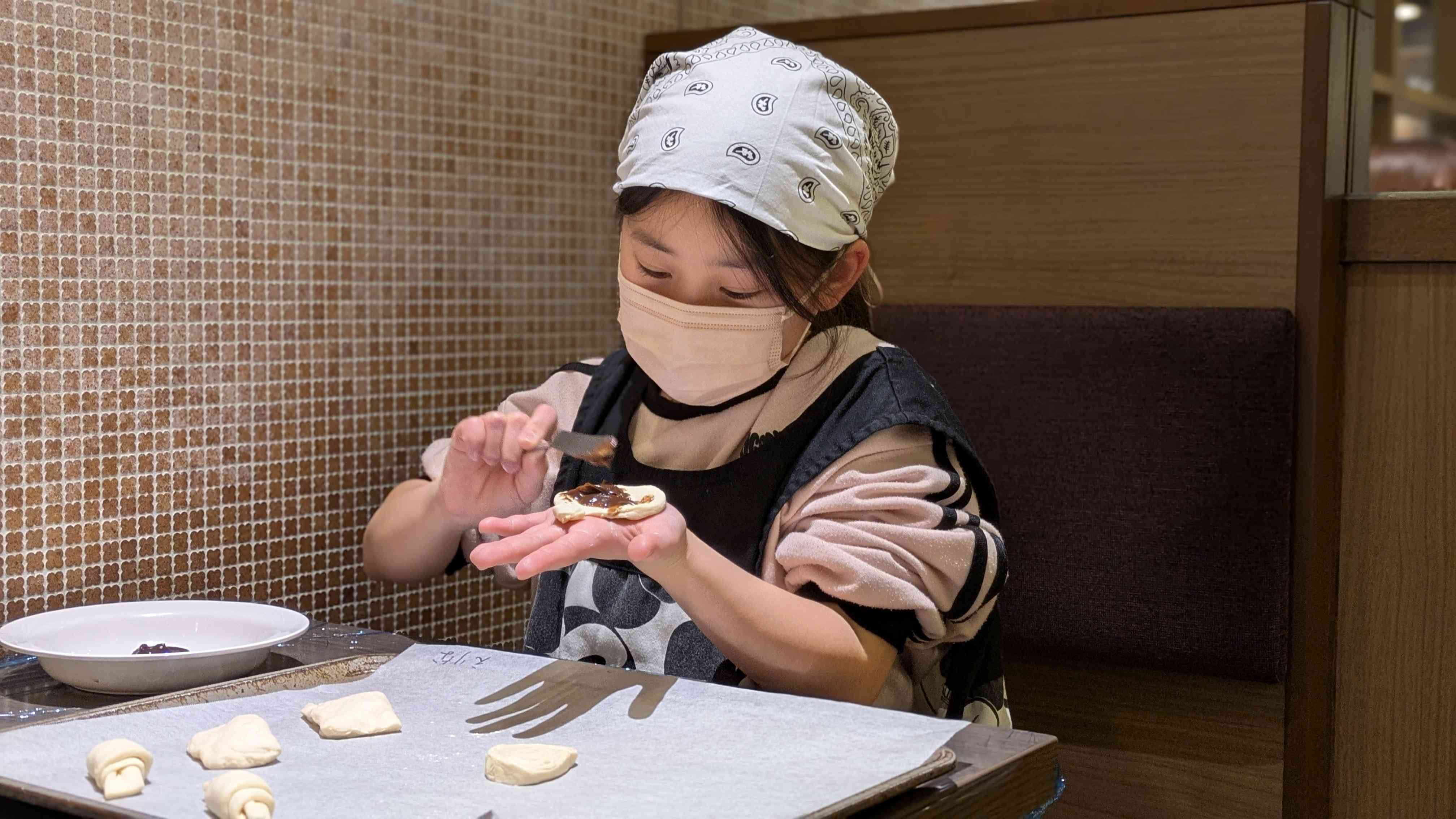 親子パン教室(コースカベイサイドストアーズ)