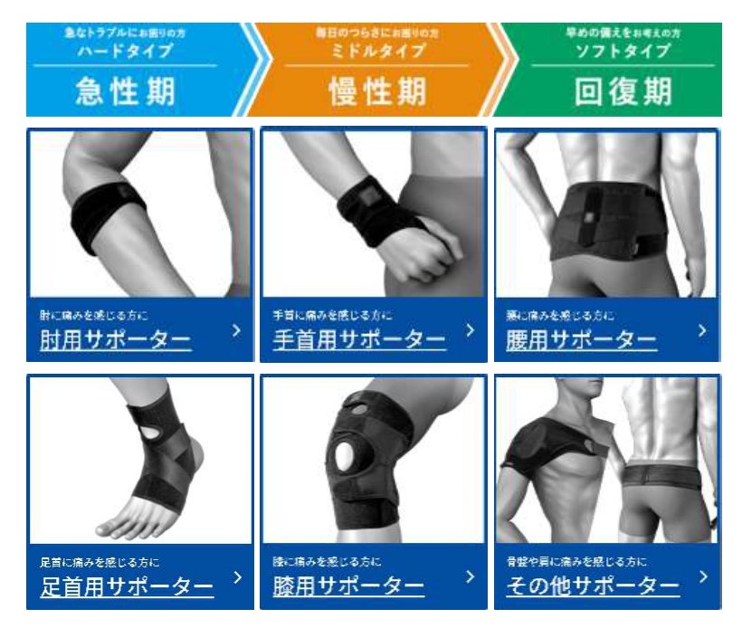 サポーター選びはファイテンで！