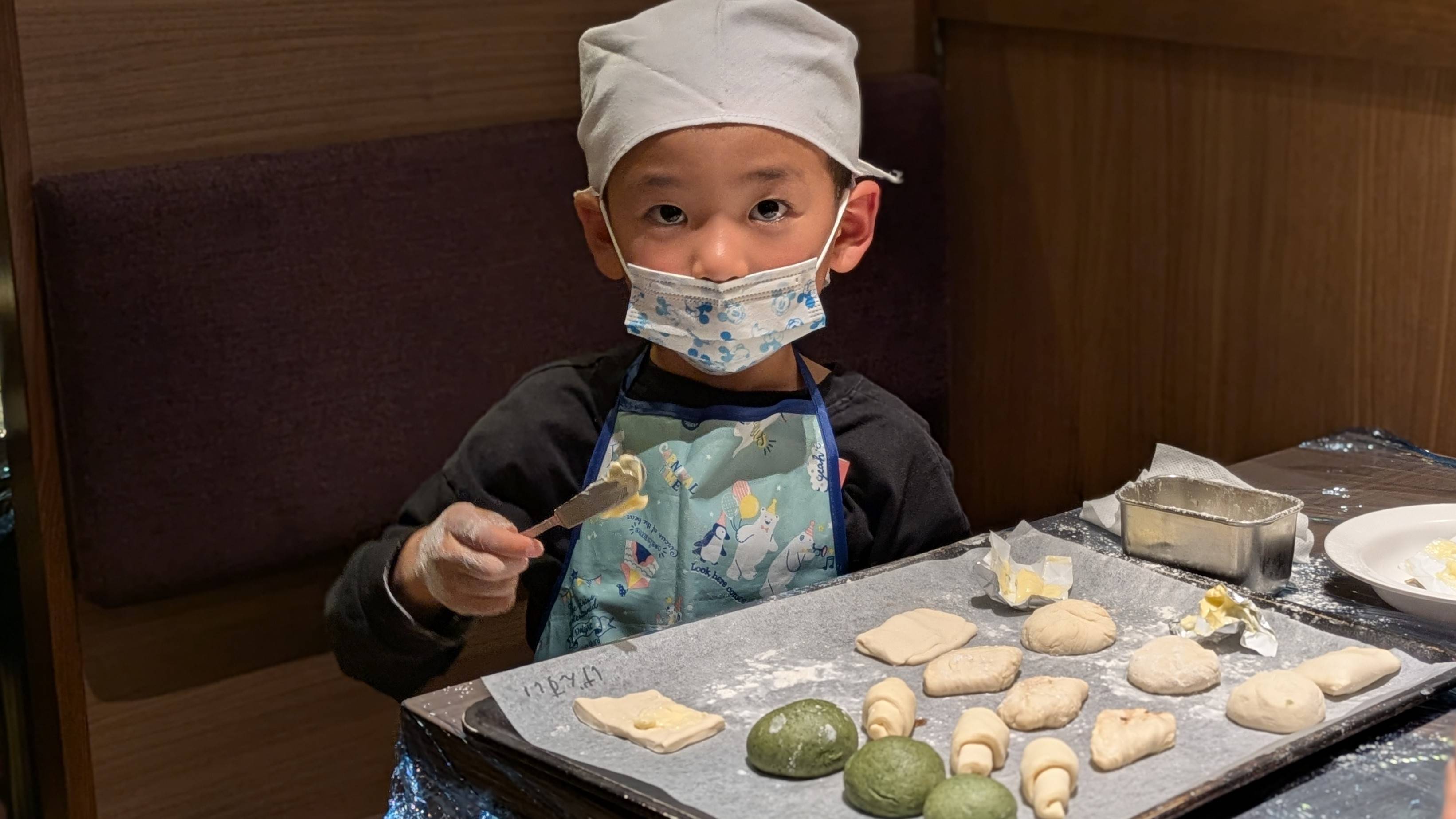 親子パン教室(コースカベイサイドストアーズ)