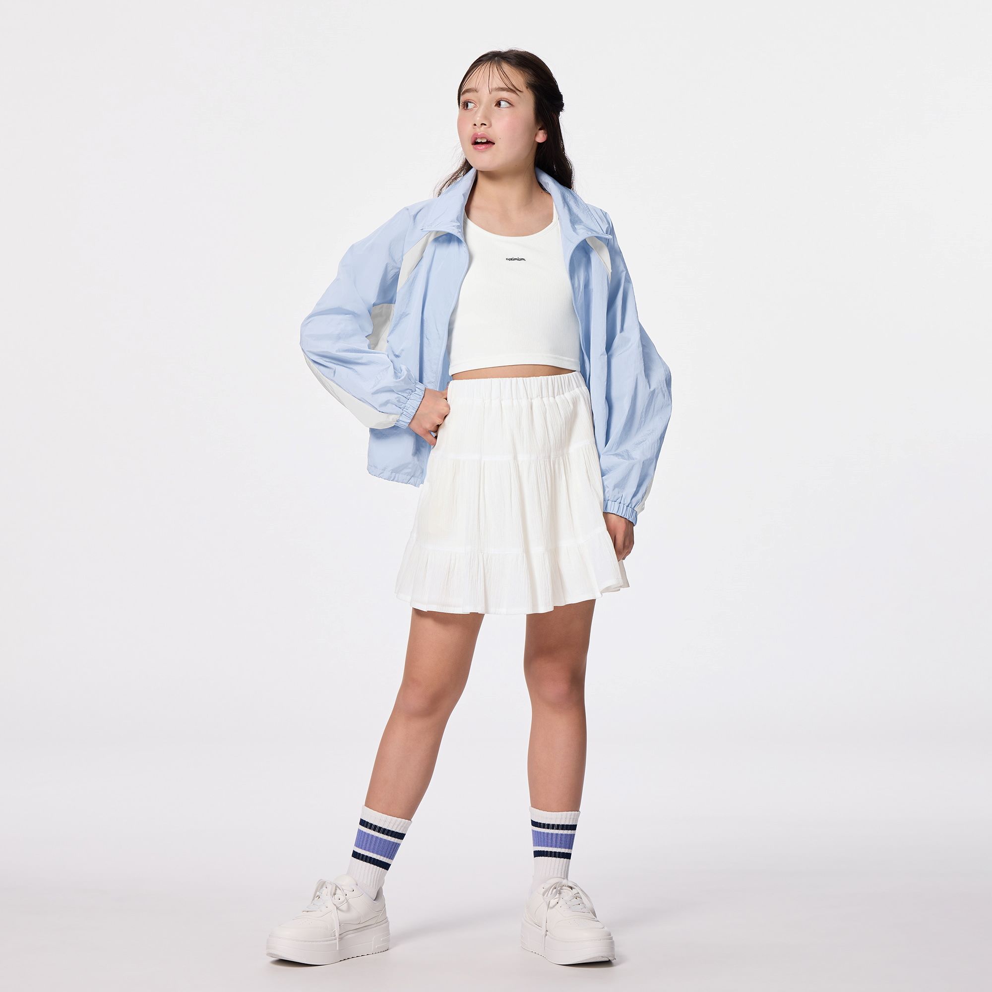 Tiered Mini Skort