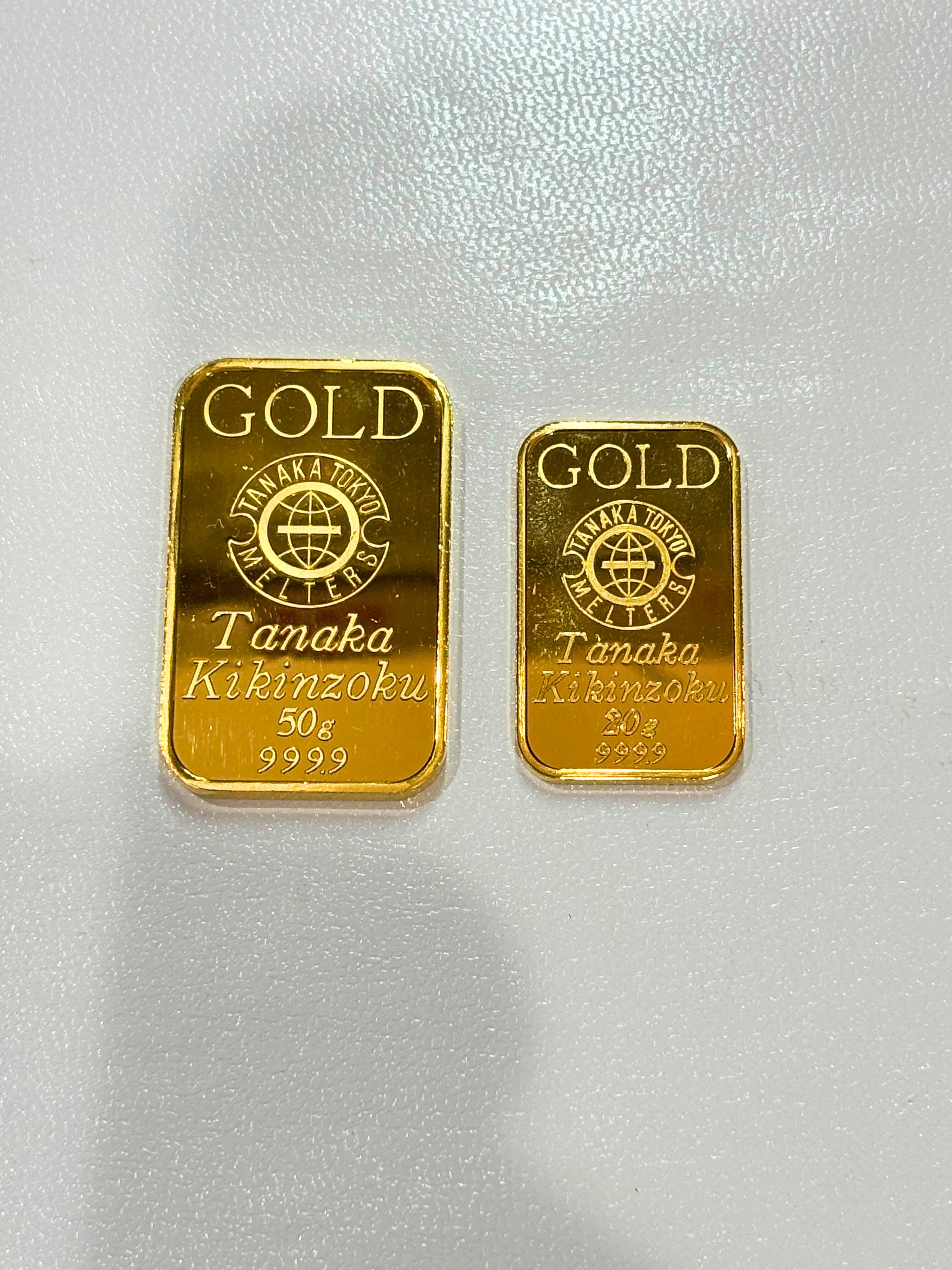 田中貴金属 インゴット 買取 コメ兵