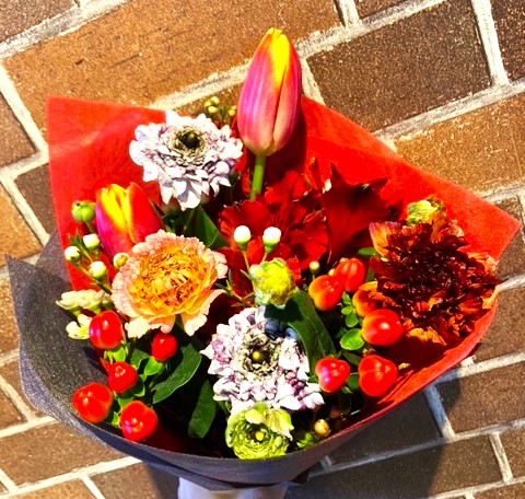 バレンタインブーケ