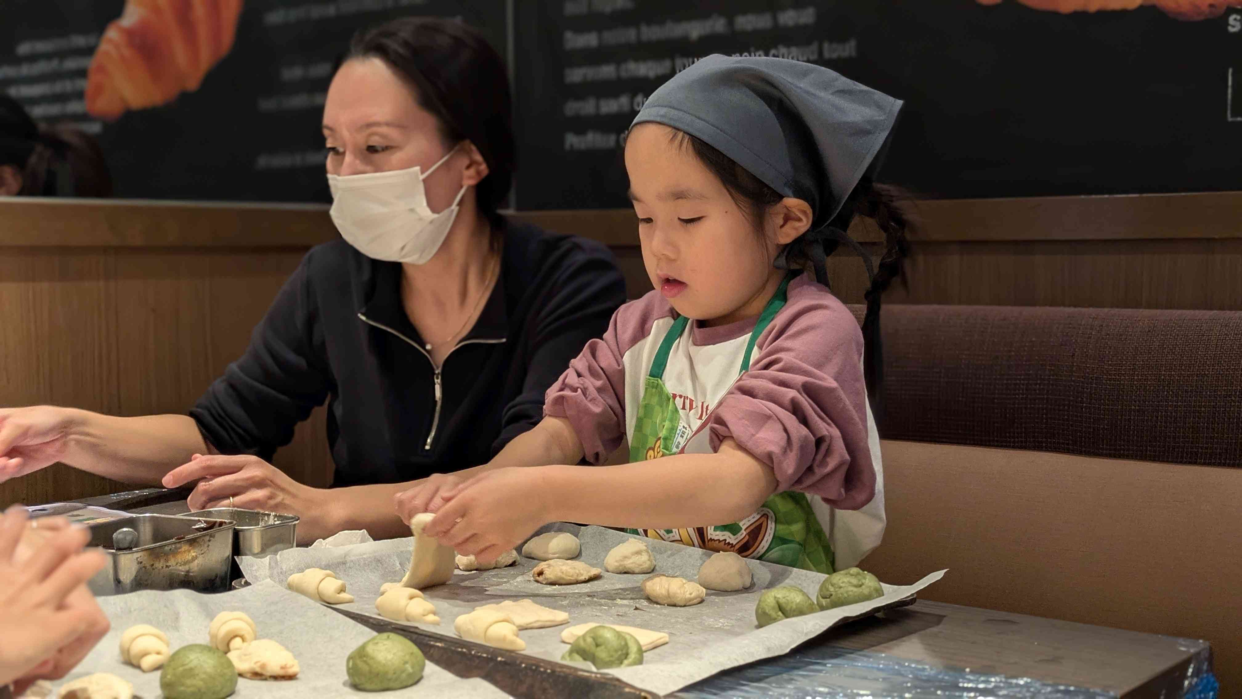 親子パン教室(コースカベイサイドストアーズ)