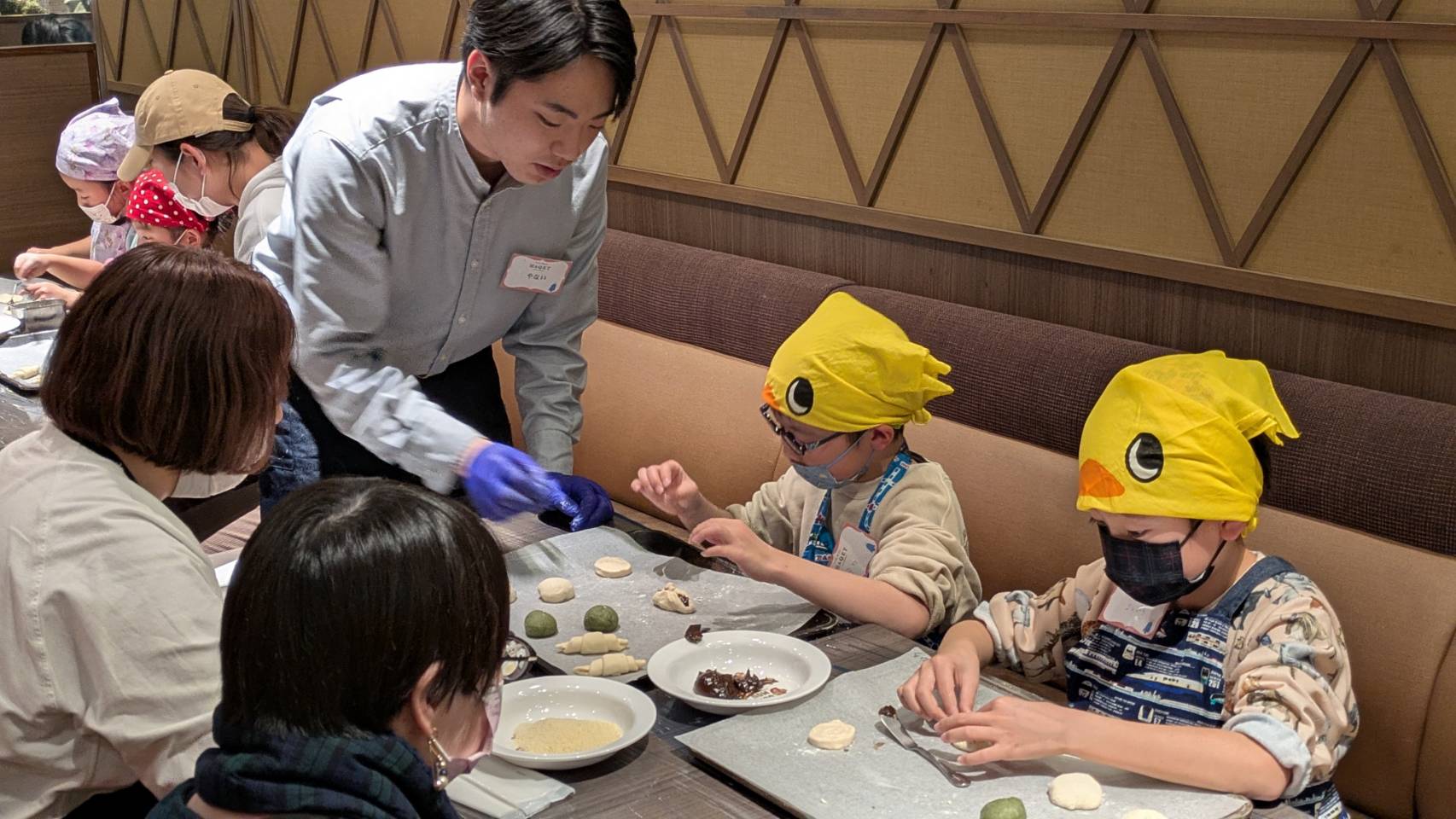 親子パン教室(コースカベイサイドストアーズ)