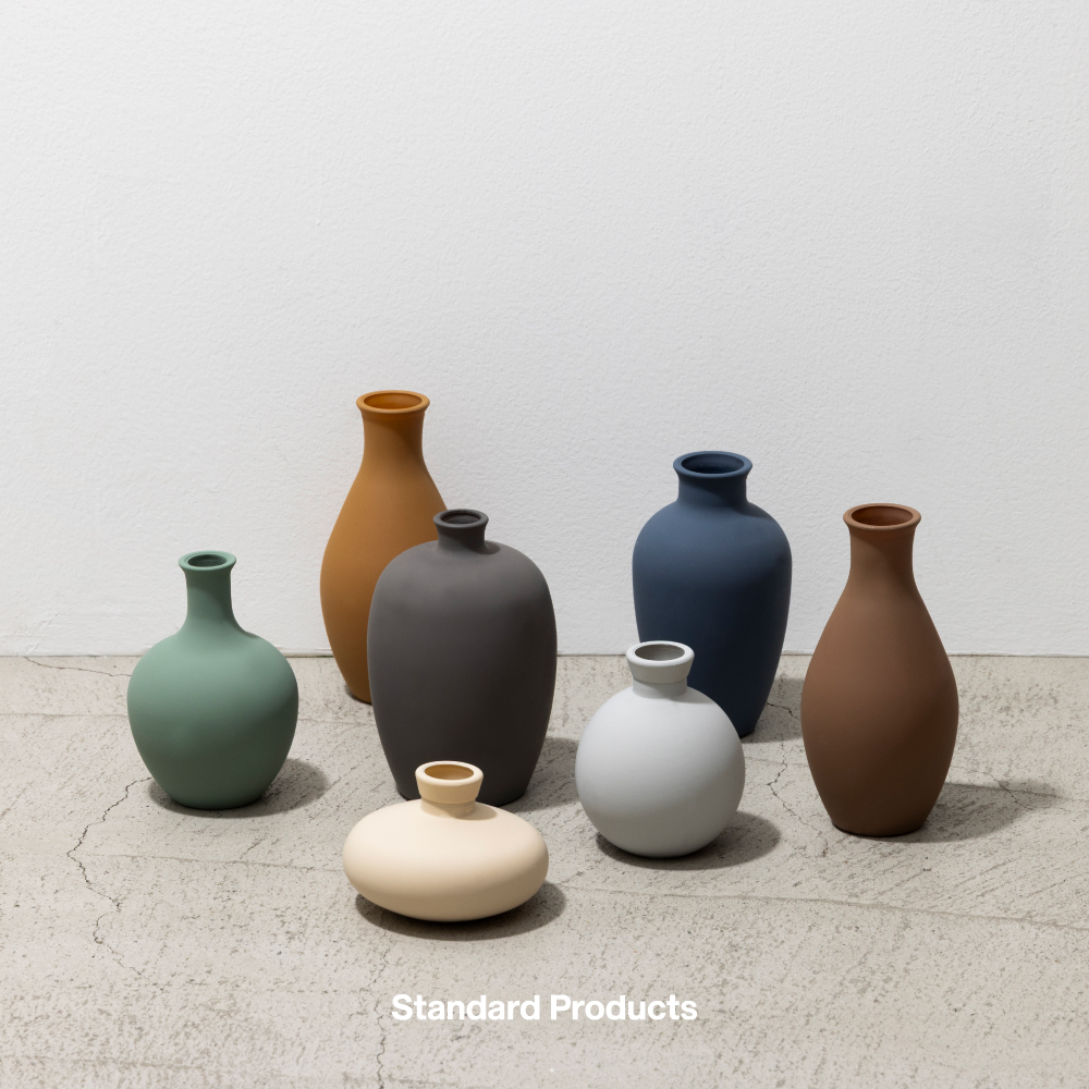 セラミック風花瓶