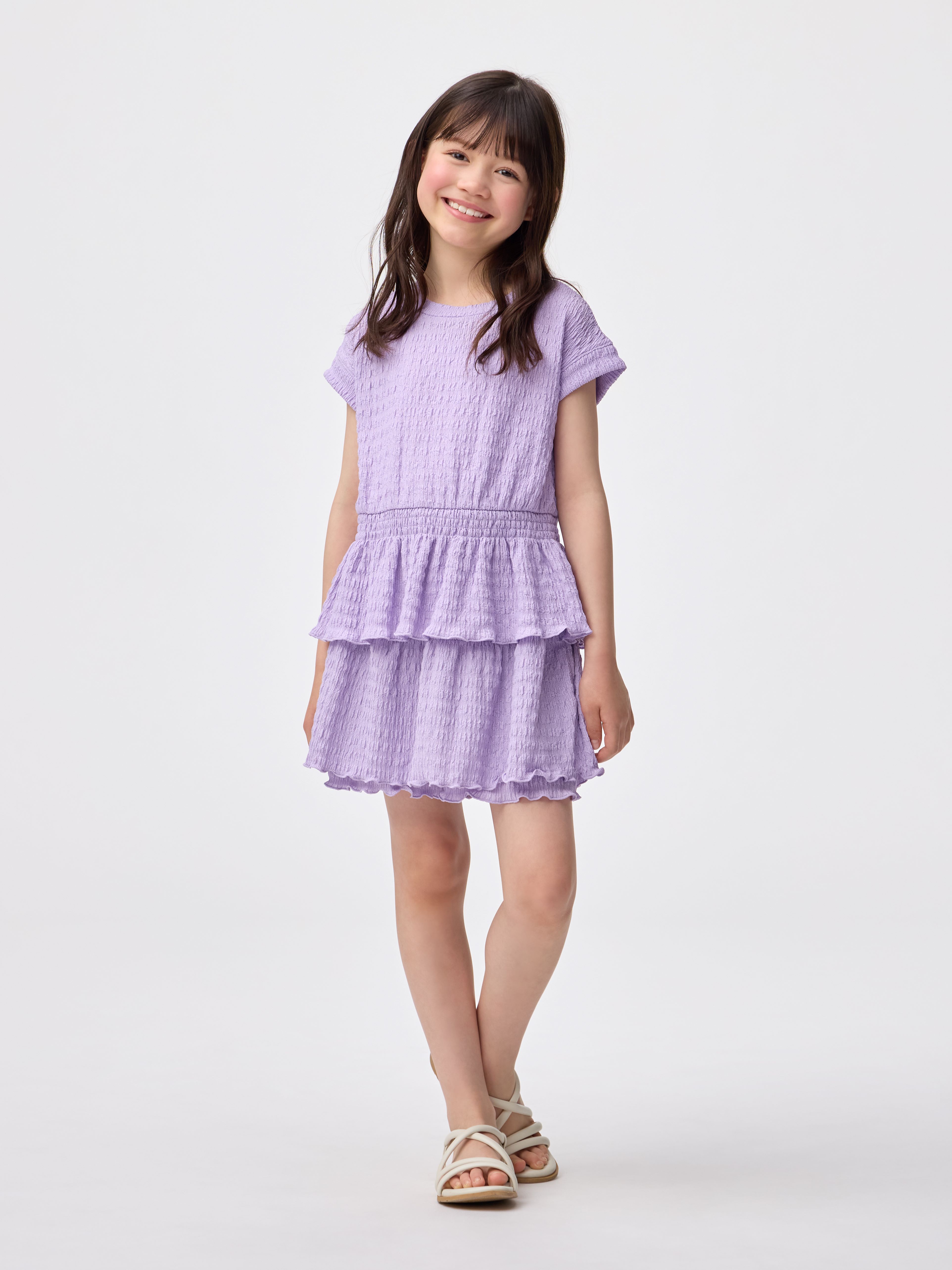 テクスチャーペプラムT