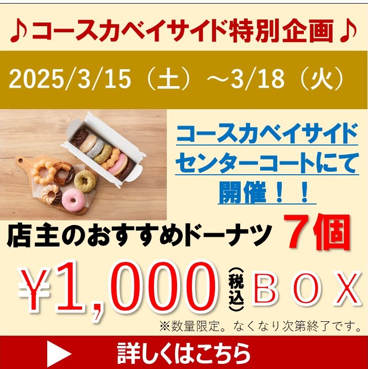 店主おすすめドーナツセット！