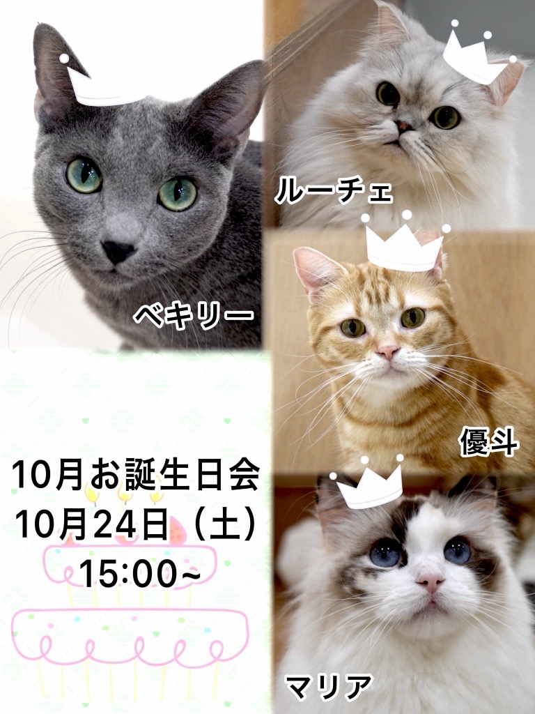 『１０月第二回お誕生日会のお知らせ』