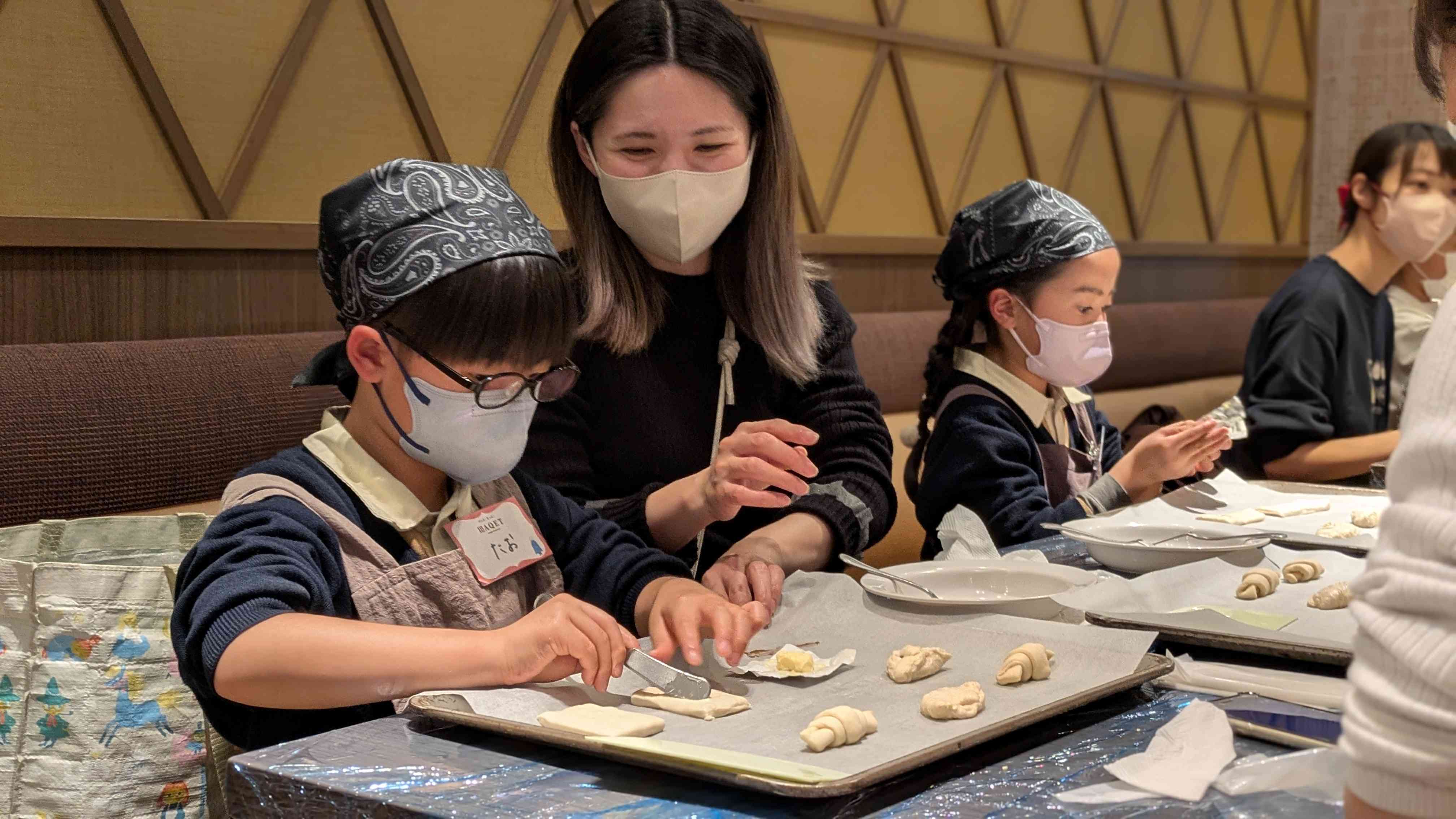 親子パン教室(コースカベイサイドストアーズ)