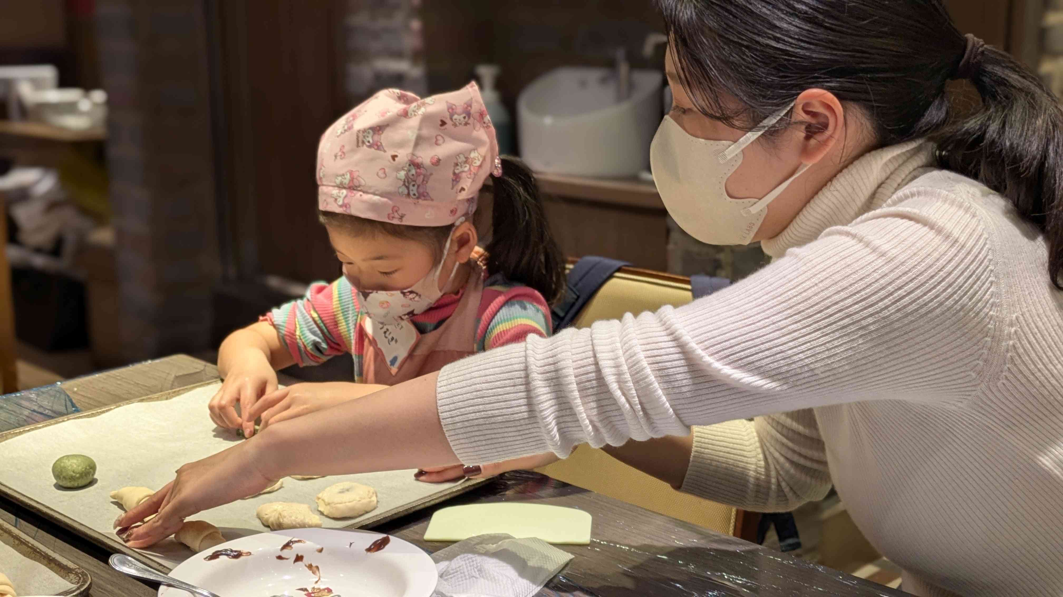 親子パン教室(コースカベイサイドストアーズ)