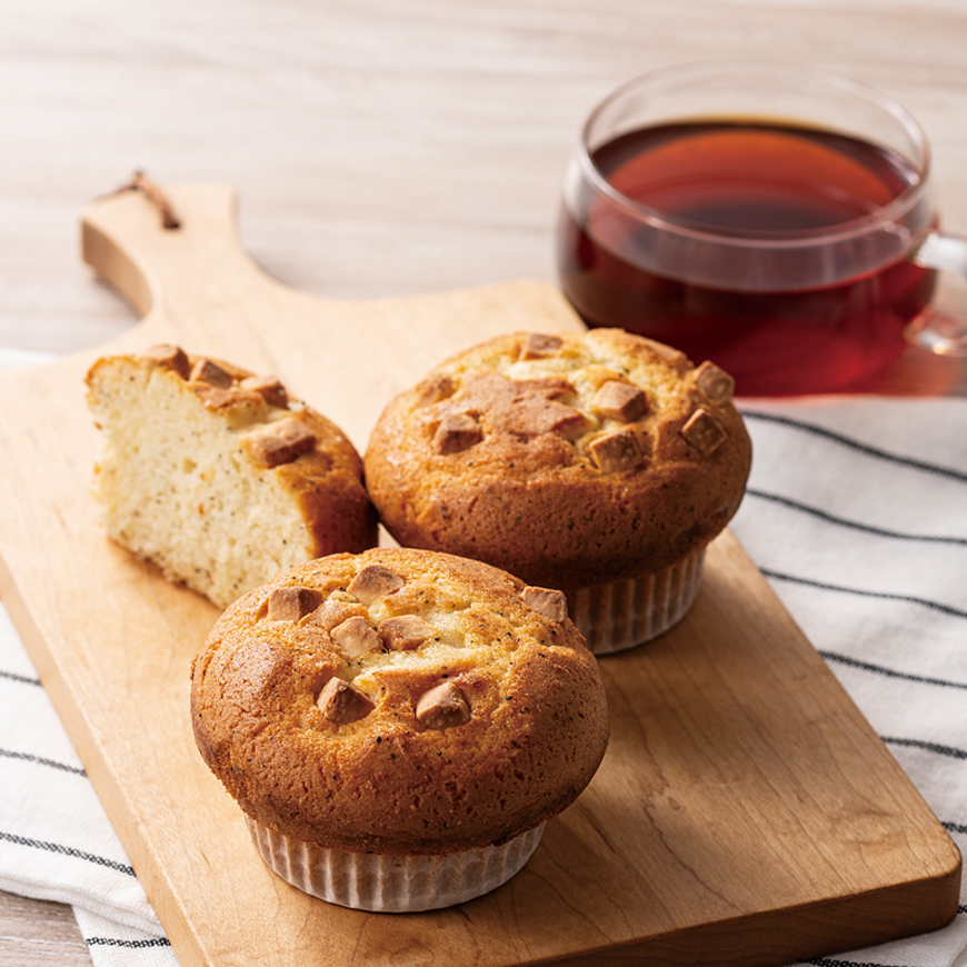 紅茶味のふわふわ生地でリラックスタイムを