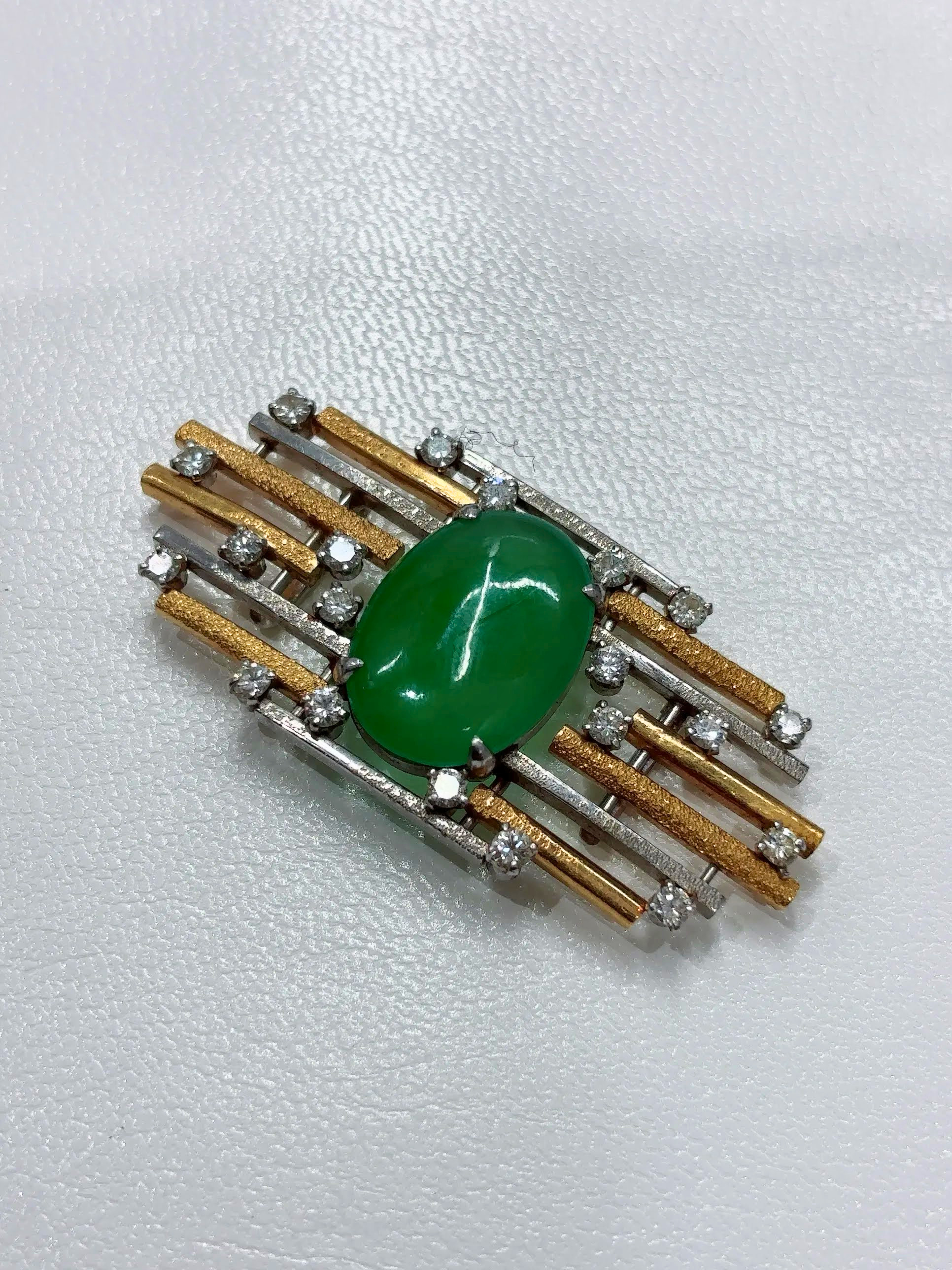 Pt850×純金 ブローチ 買取