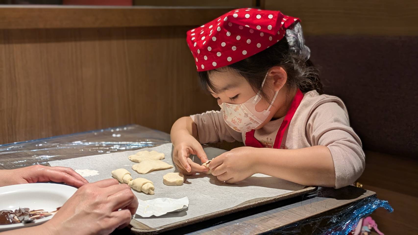 親子パン教室(コースカベイサイドストアーズ)