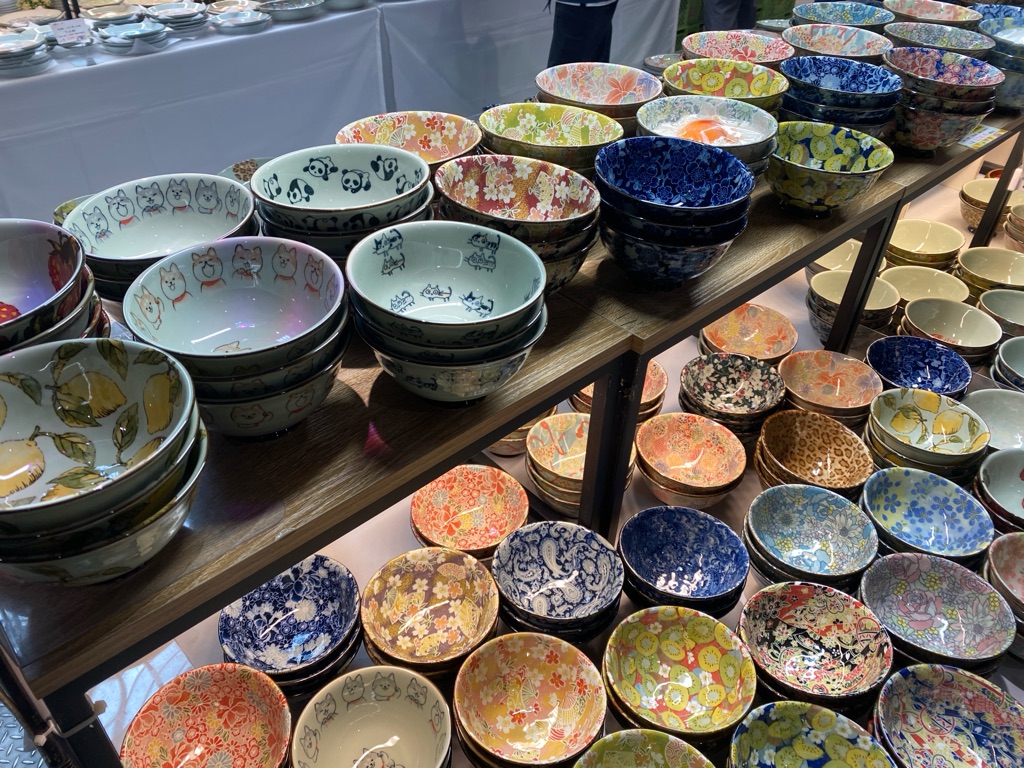 有田焼のお茶碗で家族団らん♪