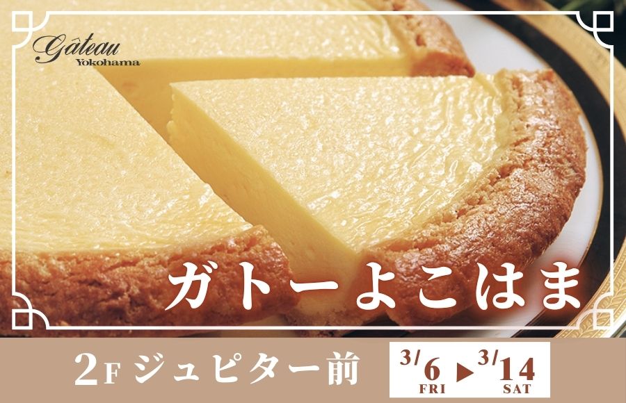 ガトーよこはまのチーズケーキ POP UP SHOP