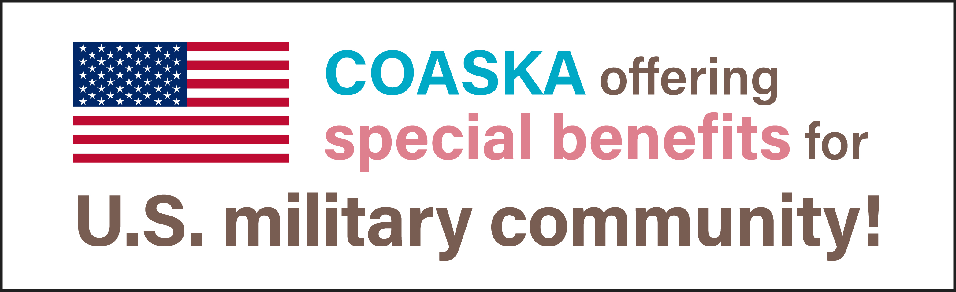 Special Offers for U.S. Military ID Holders